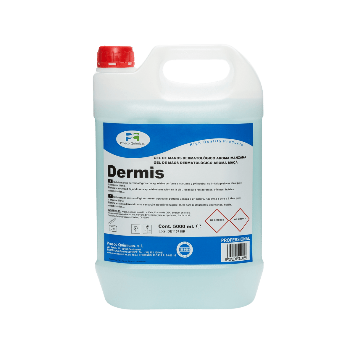 Dermis - sabonete líquido dermatológico de maçã